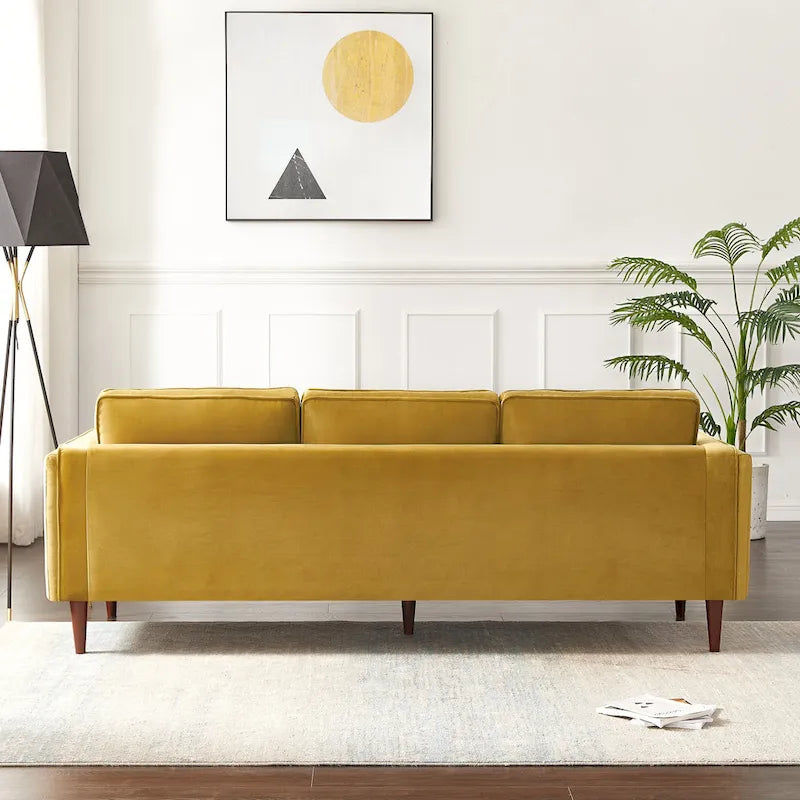 Lavinia Mid-Century Modern Sofa for Living Room - Dimensions: 33 x 88 x 34 inches 11
