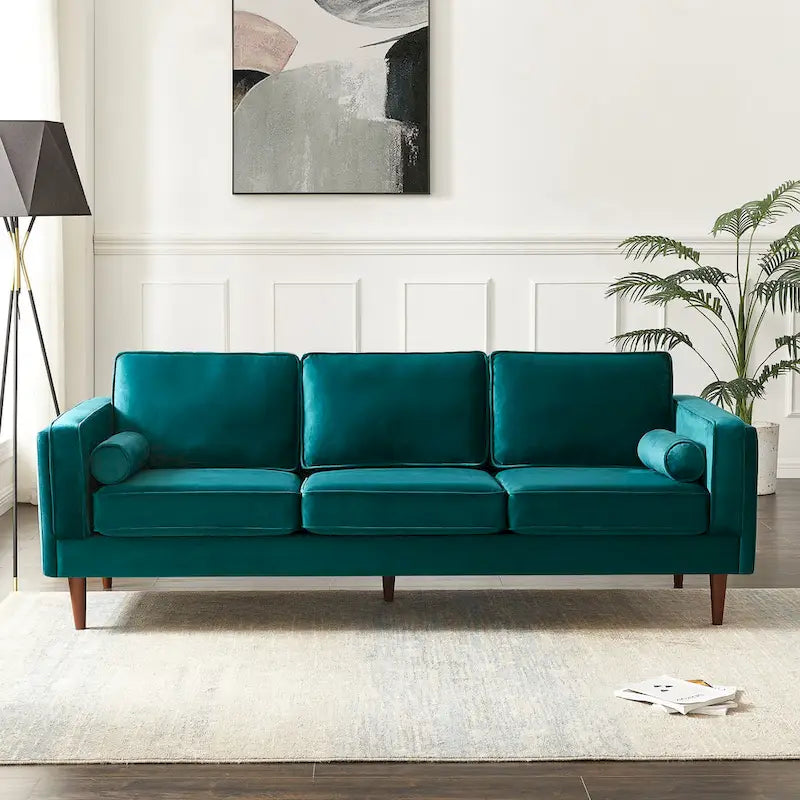 Lavinia Mid-Century Modern Sofa for Living Room - Dimensions: 33 x 88 x 34 inches 12