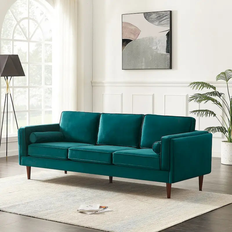 Lavinia Mid-Century Modern Sofa for Living Room - Dimensions: 33 x 88 x 34 inches 13