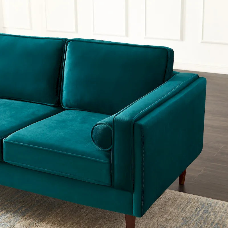 Lavinia Mid-Century Modern Sofa for Living Room - Dimensions: 33 x 88 x 34 inches 14