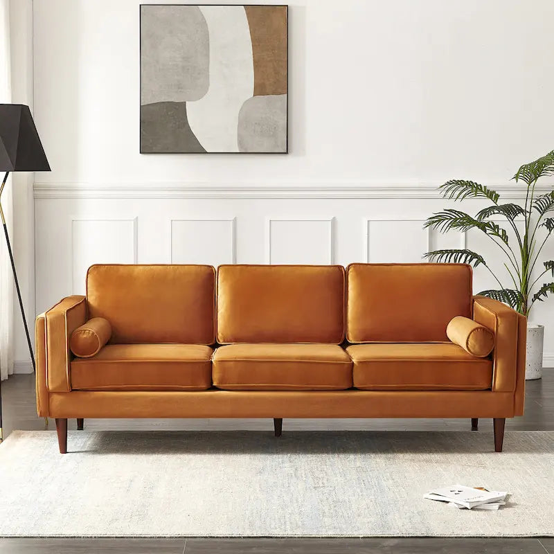 Lavinia Mid-Century Modern Sofa for Living Room - Dimensions: 33 x 88 x 34 inches 17