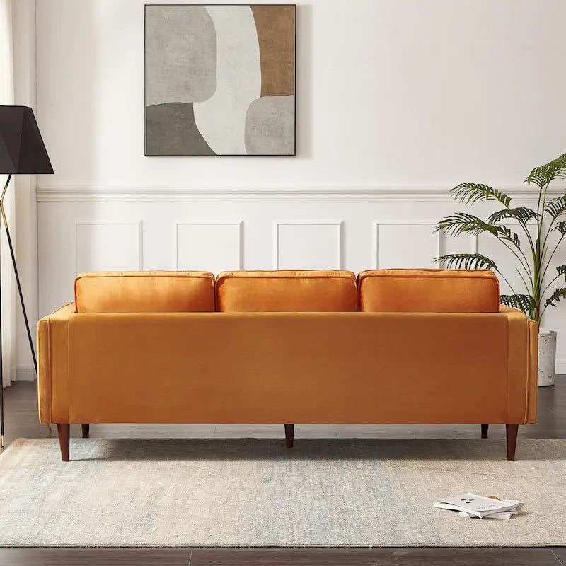 Lavinia Mid-Century Modern Sofa for Living Room - Dimensions: 33 x 88 x 34 inches 21