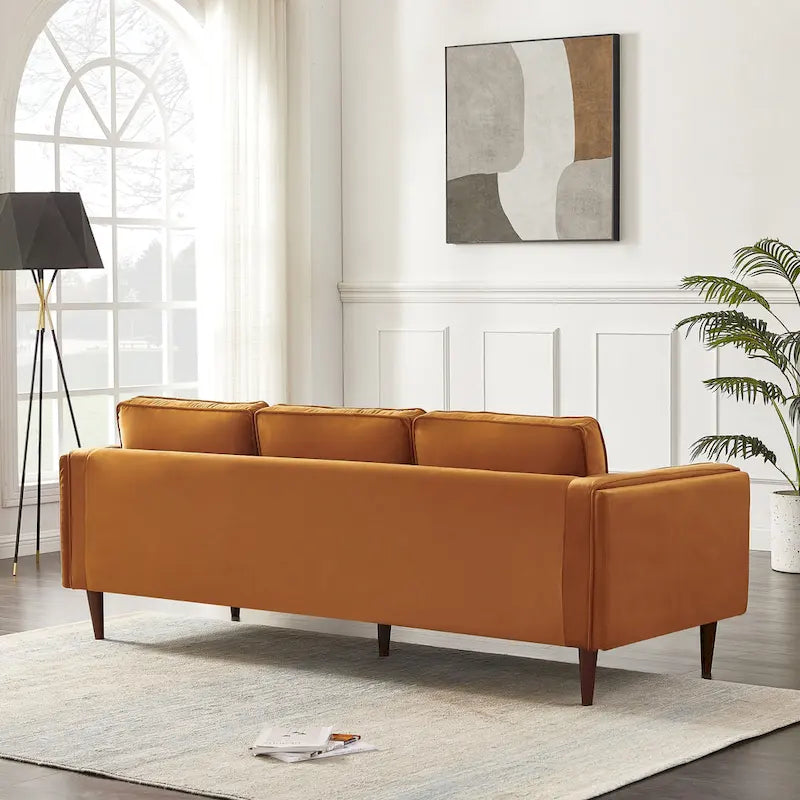 Lavinia Mid-Century Modern Sofa for Living Room - Dimensions: 33 x 88 x 34 inches 22