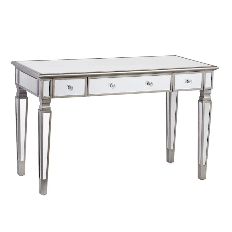 SEI Furniture Wheaton Glamorous Mirror Writing Desk 3