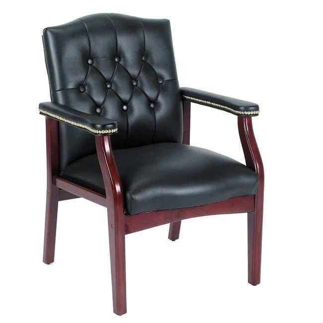 Classic Black Guest Chair by Boss 2