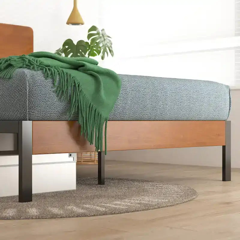ZINUS Priage Black Metal Platform Bed Frame 3
