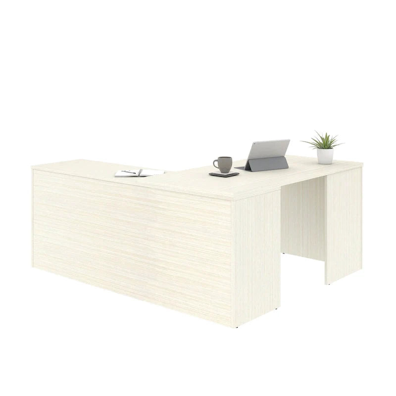 Bestar i3 Plus L-Shaped Desk with 2 Drawers 18