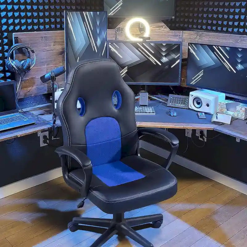 Homall Ergonomic High-Back Leather Gaming and Office Chair 26