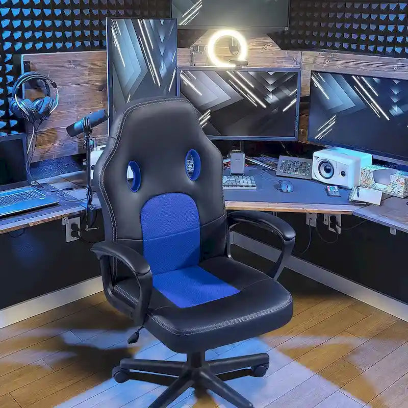 Homall Ergonomic High-Back Leather Gaming and Office Chair 7