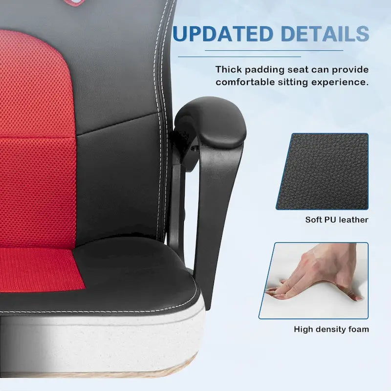 Homall Ergonomic High-Back Leather Gaming and Office Chair 14