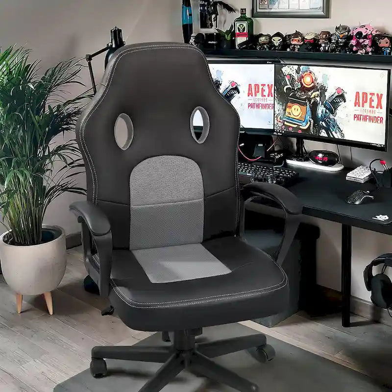 Homall Ergonomic High-Back Leather Gaming and Office Chair 18