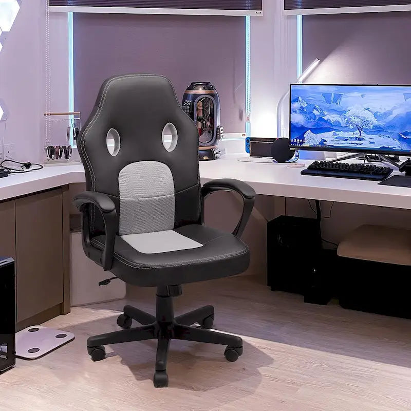 Homall Ergonomic High-Back Leather Gaming and Office Chair 20