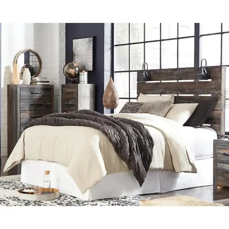 Multi-Colored Drystan Queen Panel Headboard 3