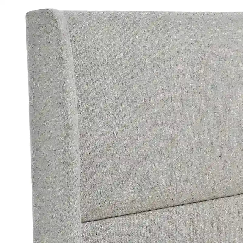 Roundhill Furniture Rozitta Upholstered Wingback Bed with Platform Design 31