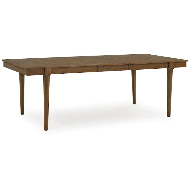 Signature Design by Ashley Lyncott Brown Extendable Dining Table - 42" W x 92" D x 30.25" H 1