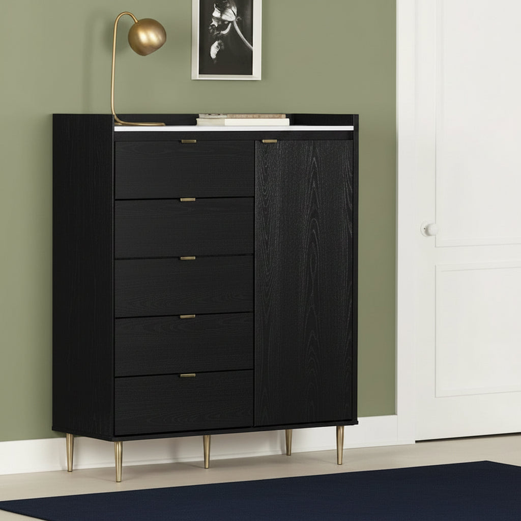 South Shore Hype 5-Drawer Door Chest 4