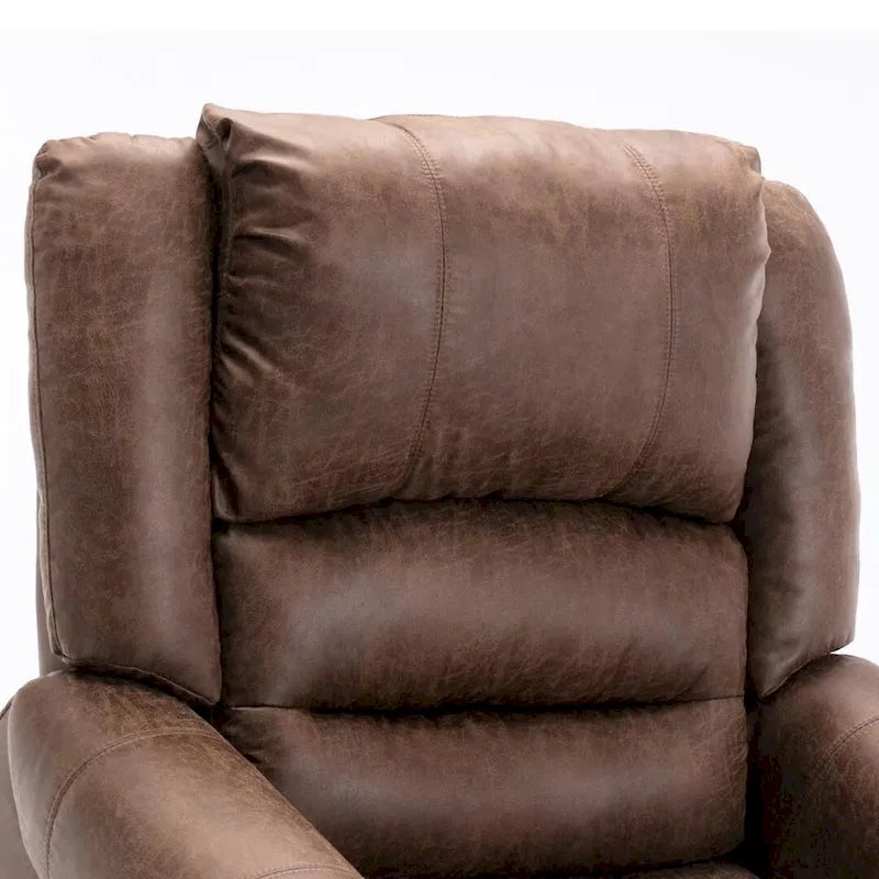 Comfortable Power Lift Recliner Chair with Breathable Fabric, Massage, Heat, and USB Charging Port 9