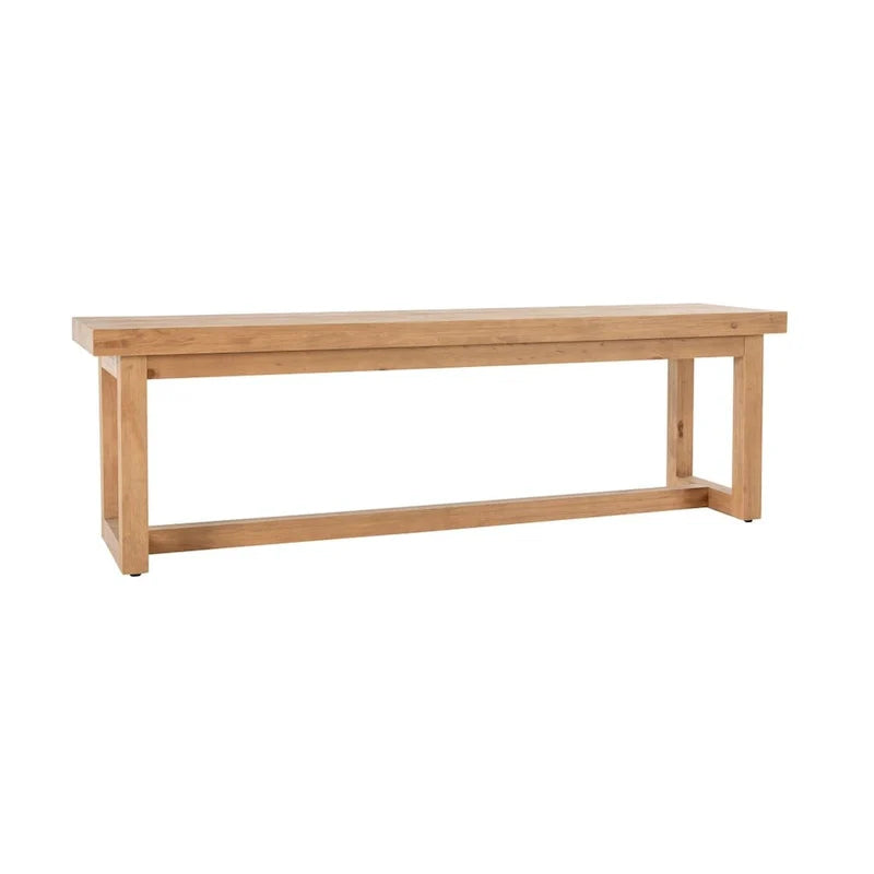 Kosas Home Fenmore Natural Dining Bench 2
