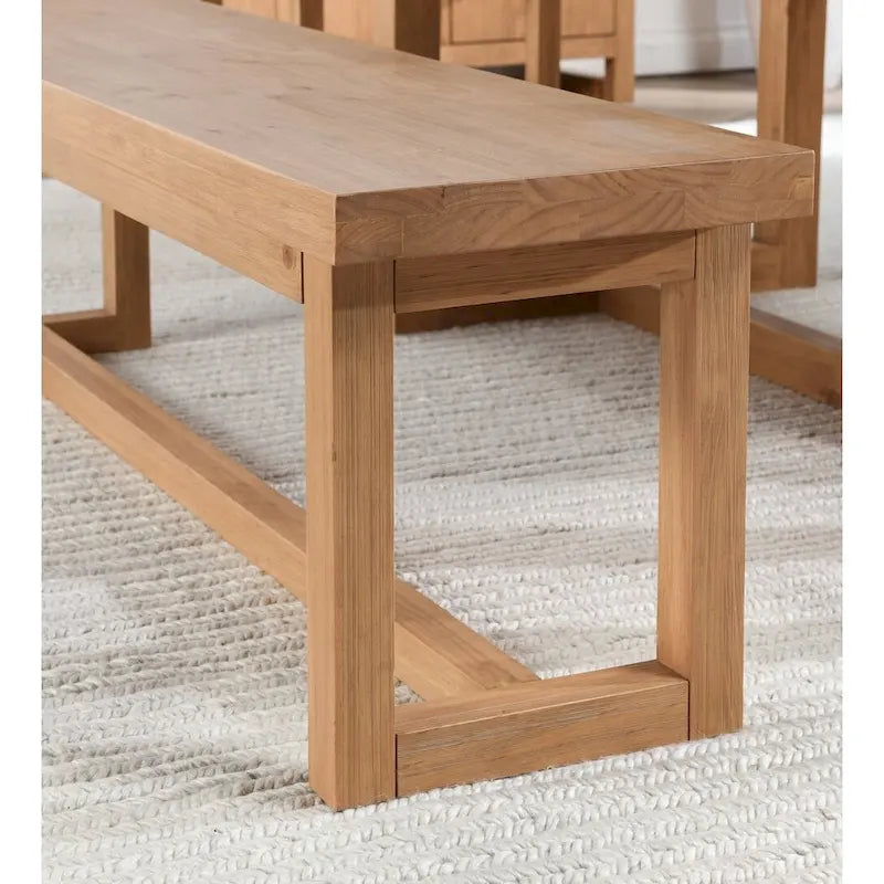 Kosas Home Fenmore Natural Dining Bench 6