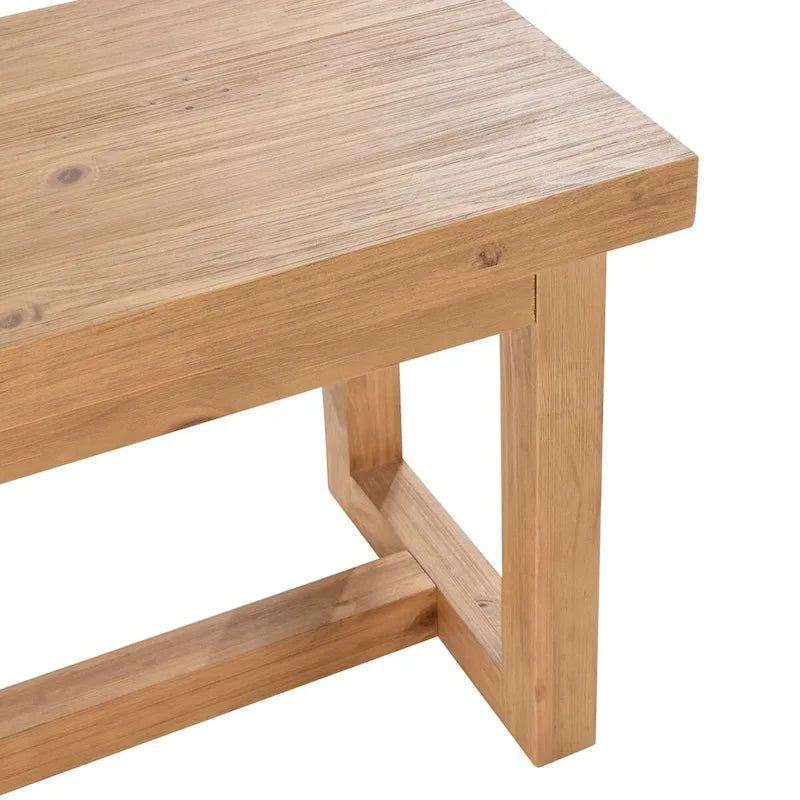 Kosas Home Fenmore Natural Dining Bench 8