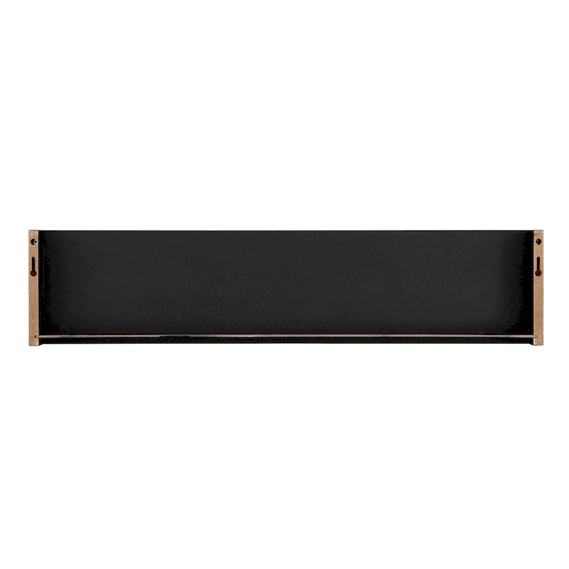 Danya B. Wall-Mounted Coat Rack with Decorative Ledge Shelf and Hooks for Entryway 13