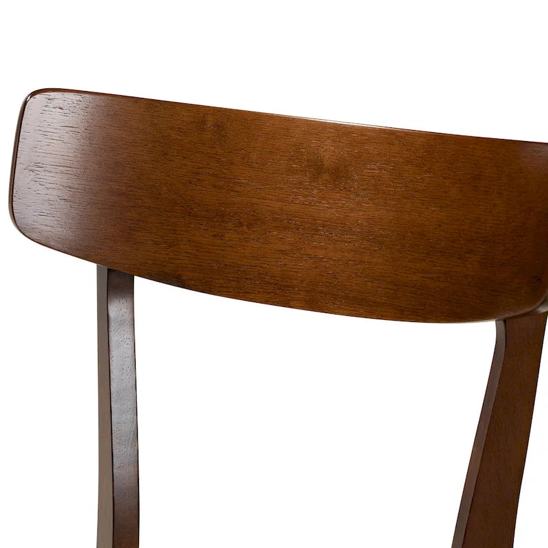 Rika 5-Piece Mid-Century Modern Transitional Dining Set 14