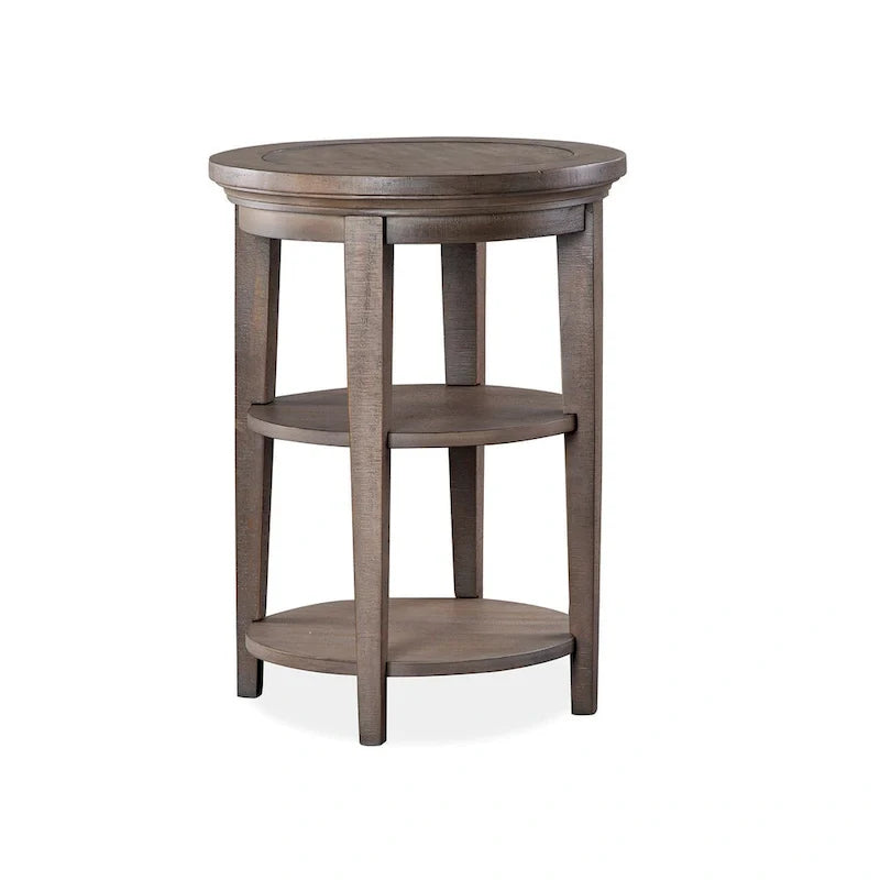Magnussen Paxton Place Round Accent Table - 18" x 18" x 24" 2