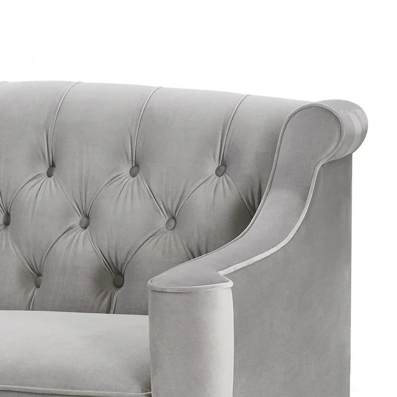 Jennifer Taylor Home Tufted Upholstered Sofa 3