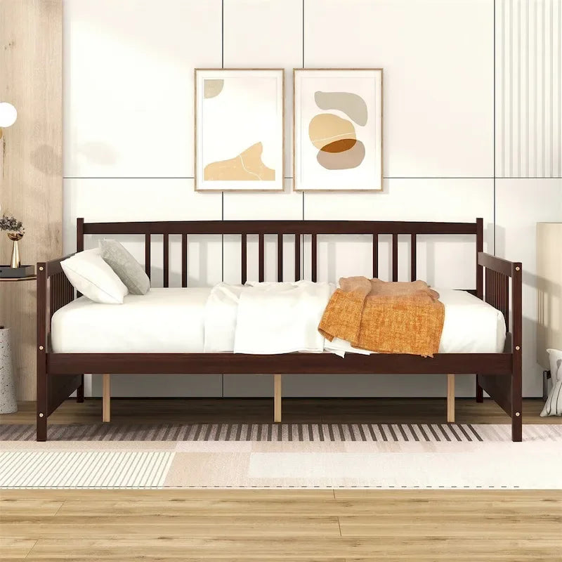Merax Full-Sized Wooden Daybed 2