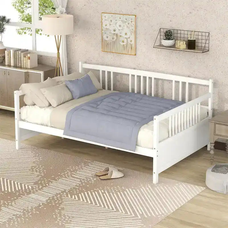 Merax Full-Sized Wooden Daybed 7