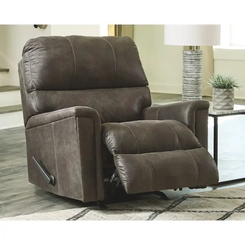 Signature Design by Ashley Navi Brown Reclining Rocker 2