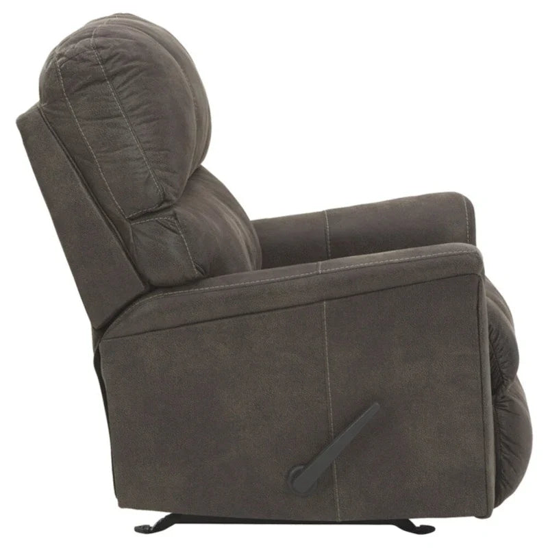 Signature Design by Ashley Navi Brown Reclining Rocker 5