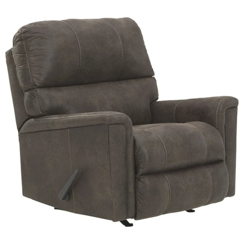 Signature Design by Ashley Navi Brown Reclining Rocker 6