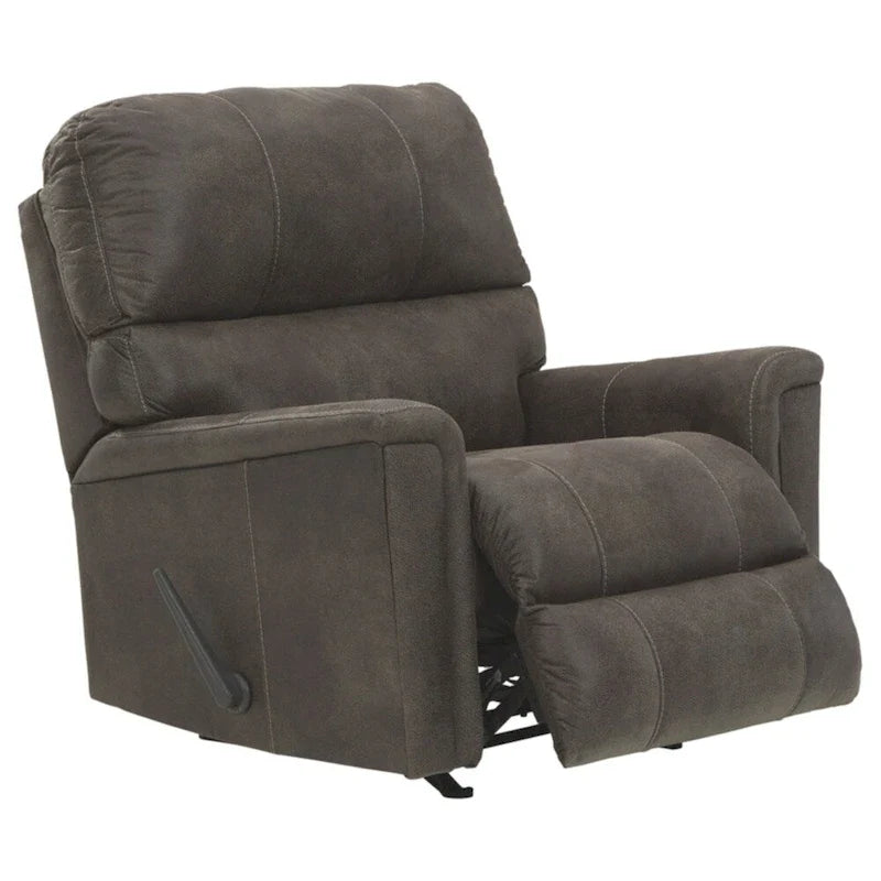 Signature Design by Ashley Navi Brown Reclining Rocker 7