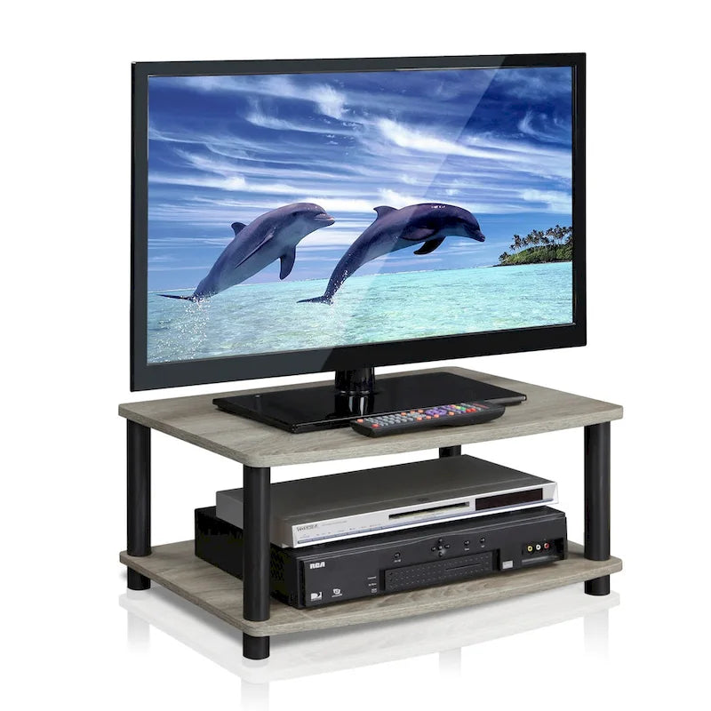 Porch & Den St. Marks Two-Tier Raised TV Stand 15