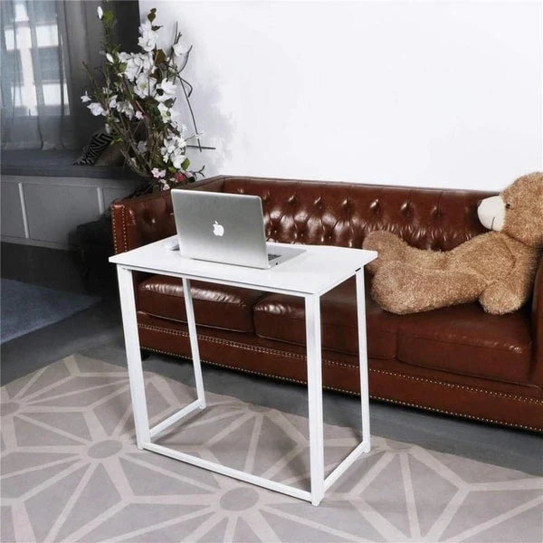 Porch & Den Elliott Folding Writing Desk - Versatile PC Office Table 2