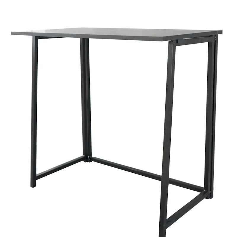 Porch & Den Elliott Folding Writing Desk - Versatile PC Office Table 8