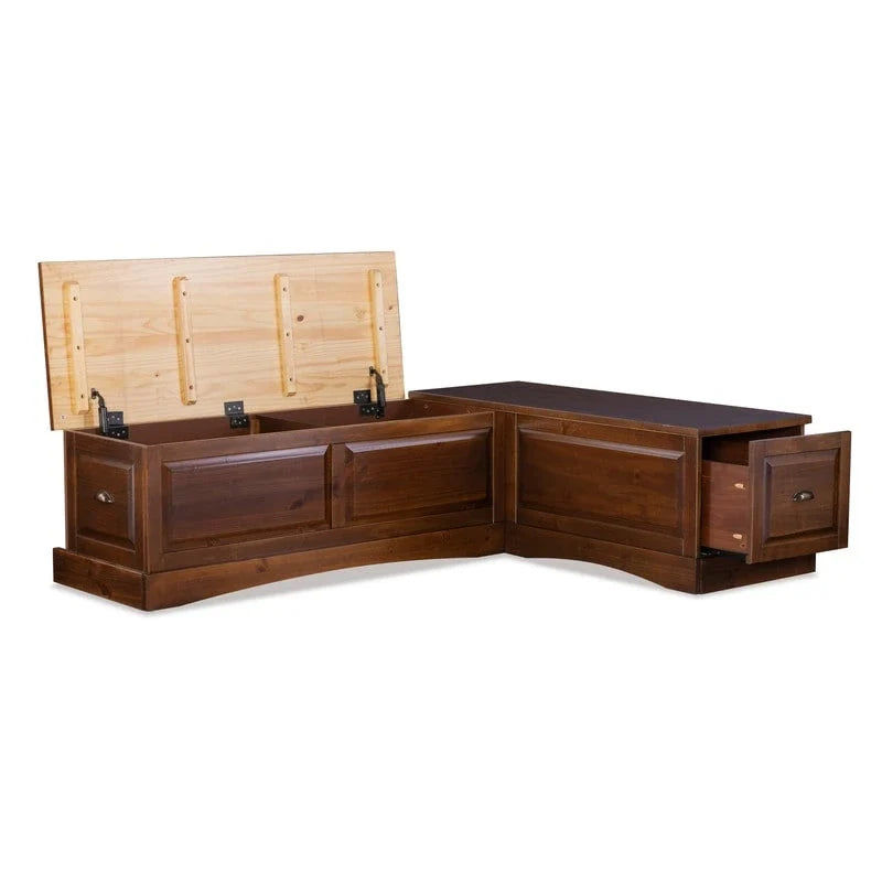 Ame Walnut Backless Nook Table Collection 7
