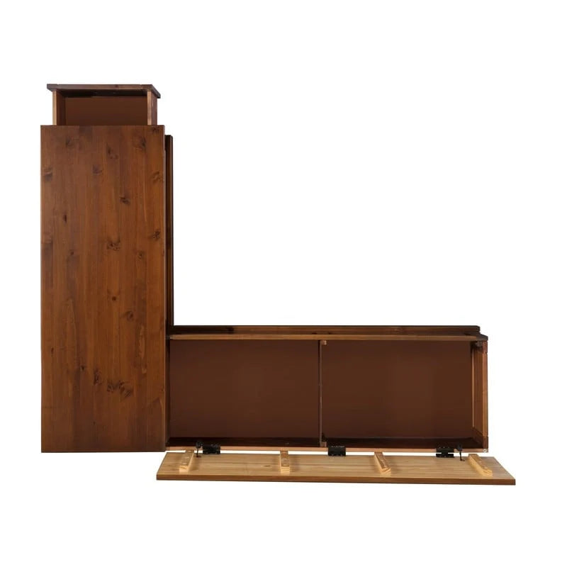 Ame Walnut Backless Nook Table Collection 9