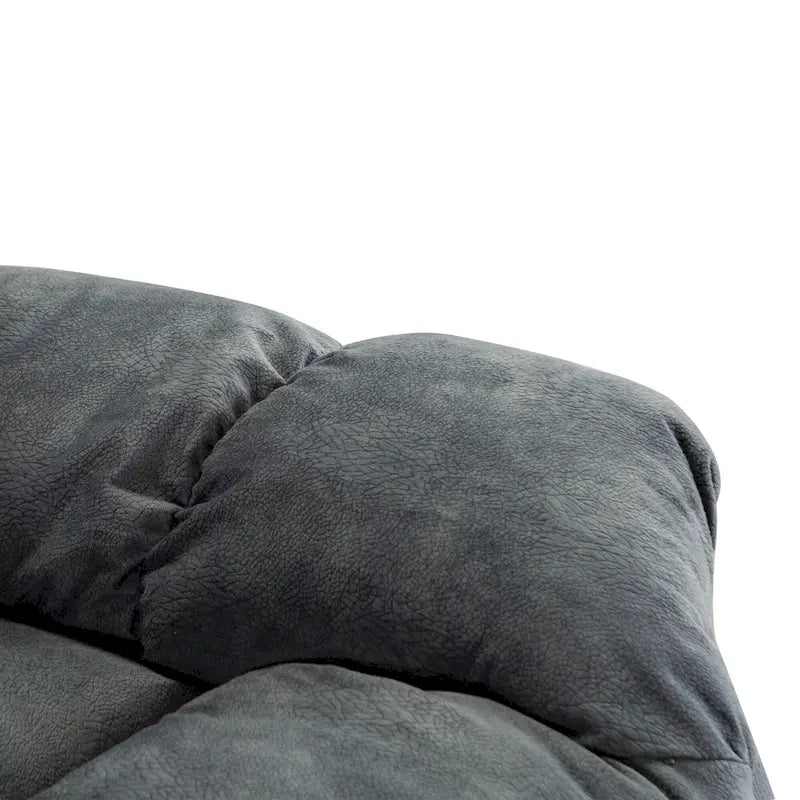 Fabric Recliner and Single Sofa with Manual Recline Feature 16