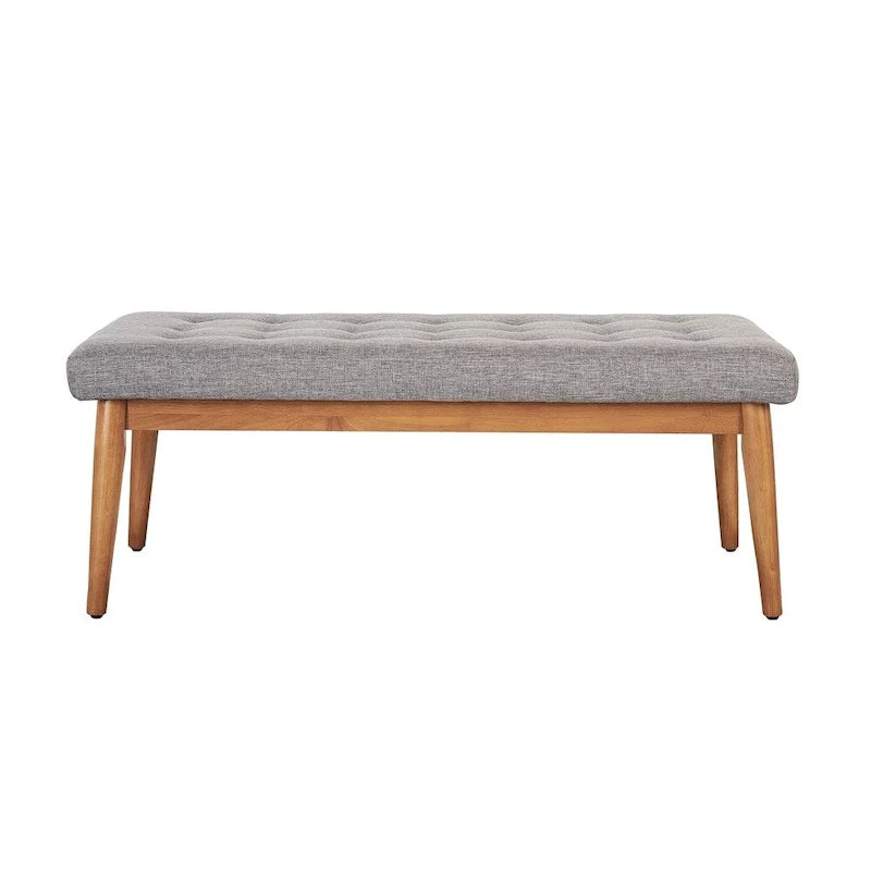 Crosley Landon Acorn Upholstered Bench - 43.25" W x 16" D x 16.88" H 7