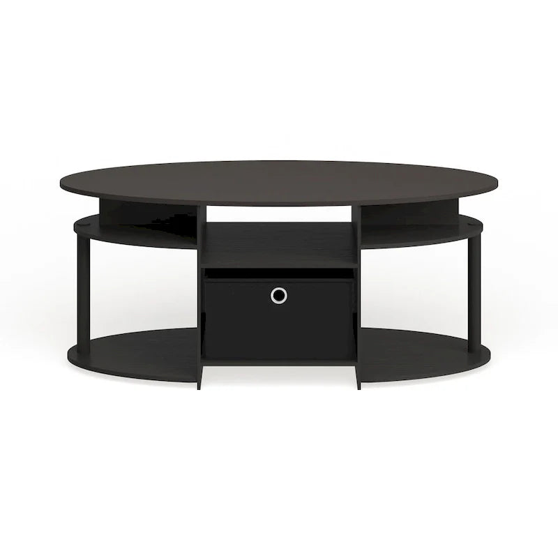 Astor Oval Coffee Table in Walnut by Porch & Den 9