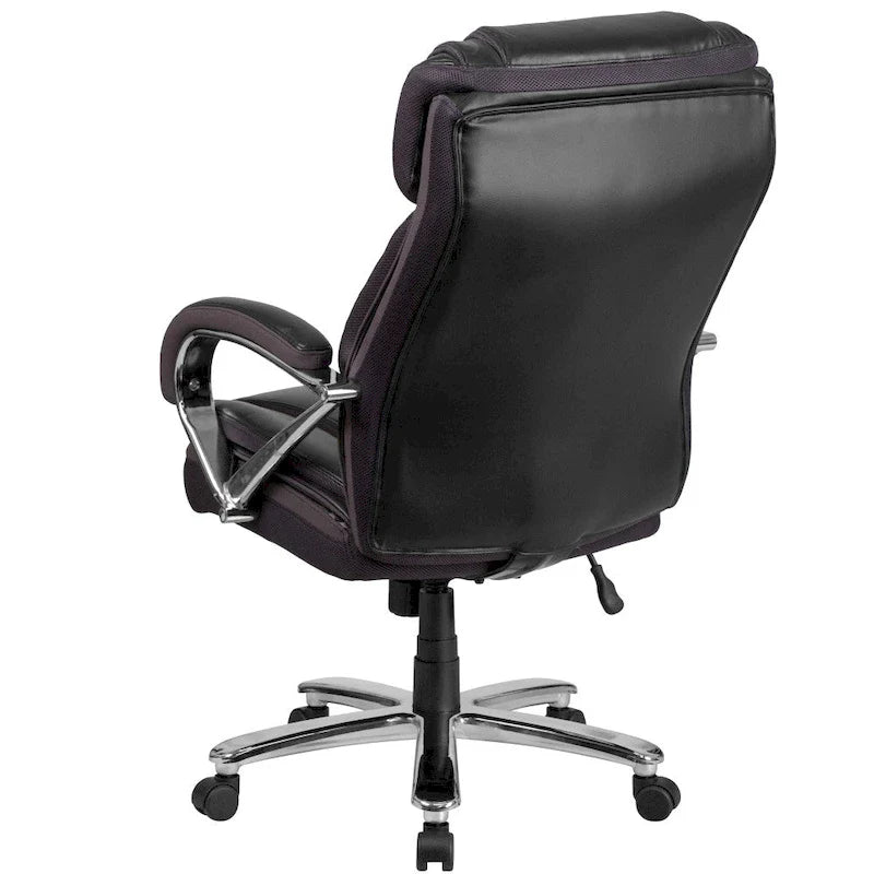 Big and Tall Office Chair with High Back Lumbar Support and Rolling Base 10