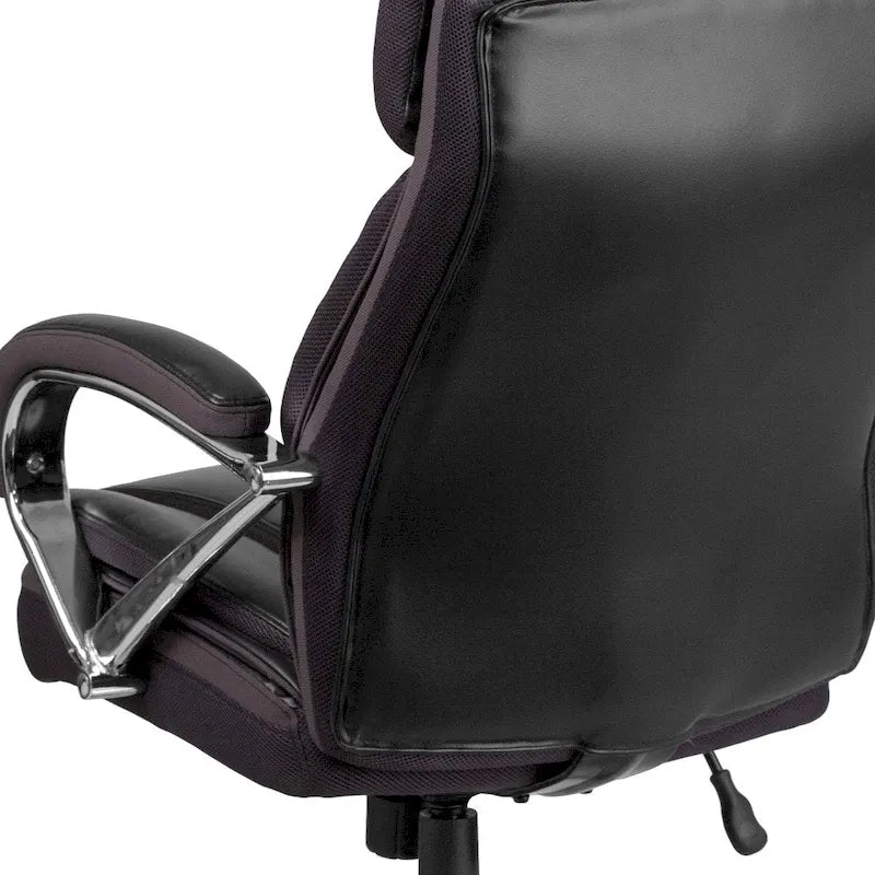 Executive Ergonomic Swivel Office Chair for Big & Tall with LeatherSoft Upholstery 13