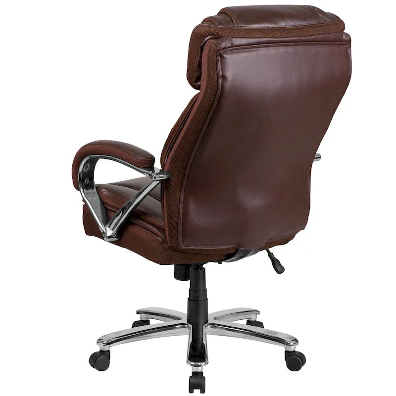 Executive Ergonomic Swivel Office Chair for Big & Tall with LeatherSoft Upholstery 23