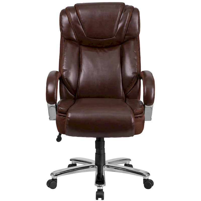 Executive Ergonomic Swivel Office Chair for Big & Tall with LeatherSoft Upholstery 26