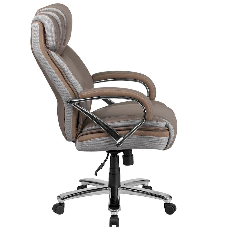 Executive Ergonomic Swivel Office Chair for Big & Tall with LeatherSoft Upholstery 37
