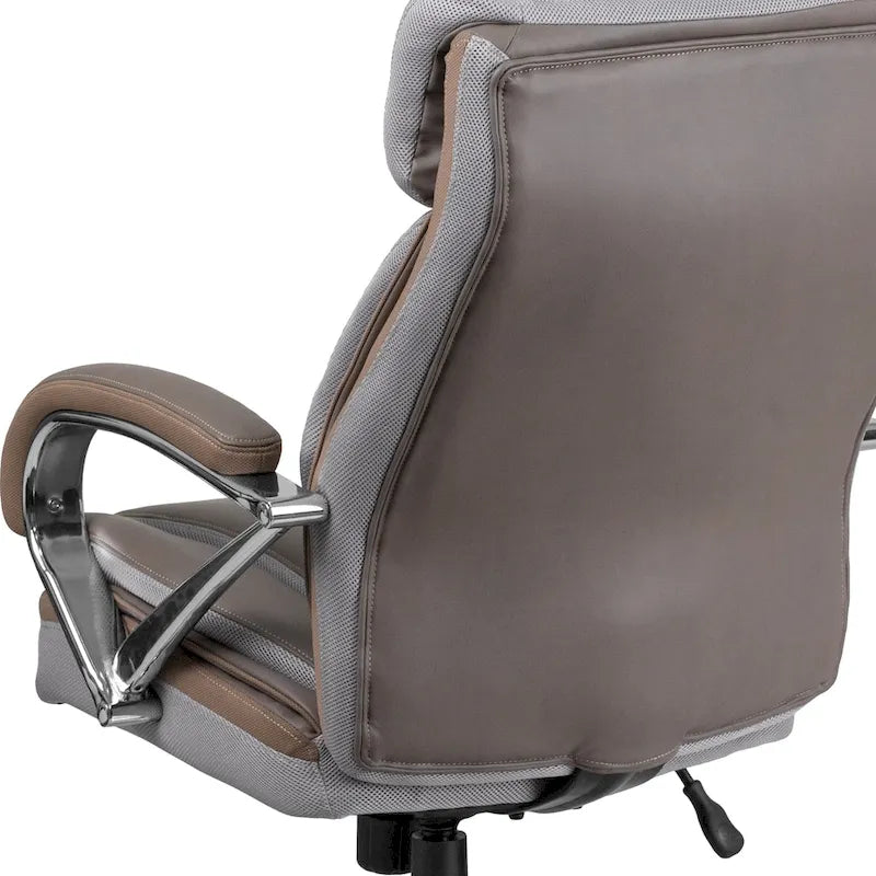 Executive Ergonomic Swivel Office Chair for Big & Tall with LeatherSoft Upholstery 39