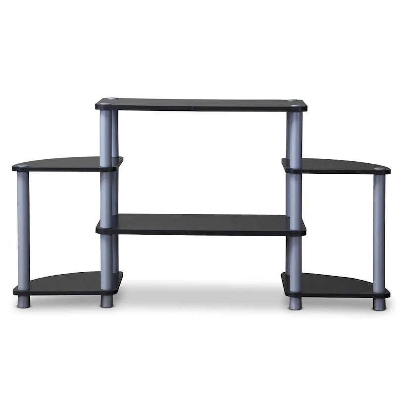 Baxton Studio Orbit Three-Tier TV Stand 2