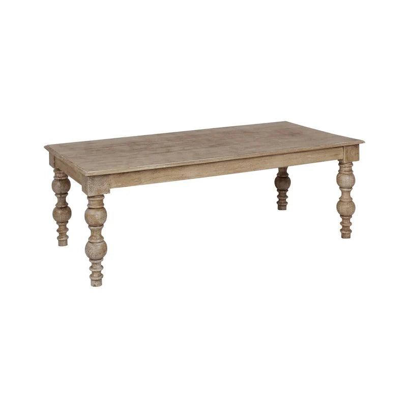Natural Solid Wood Coffee Table 2